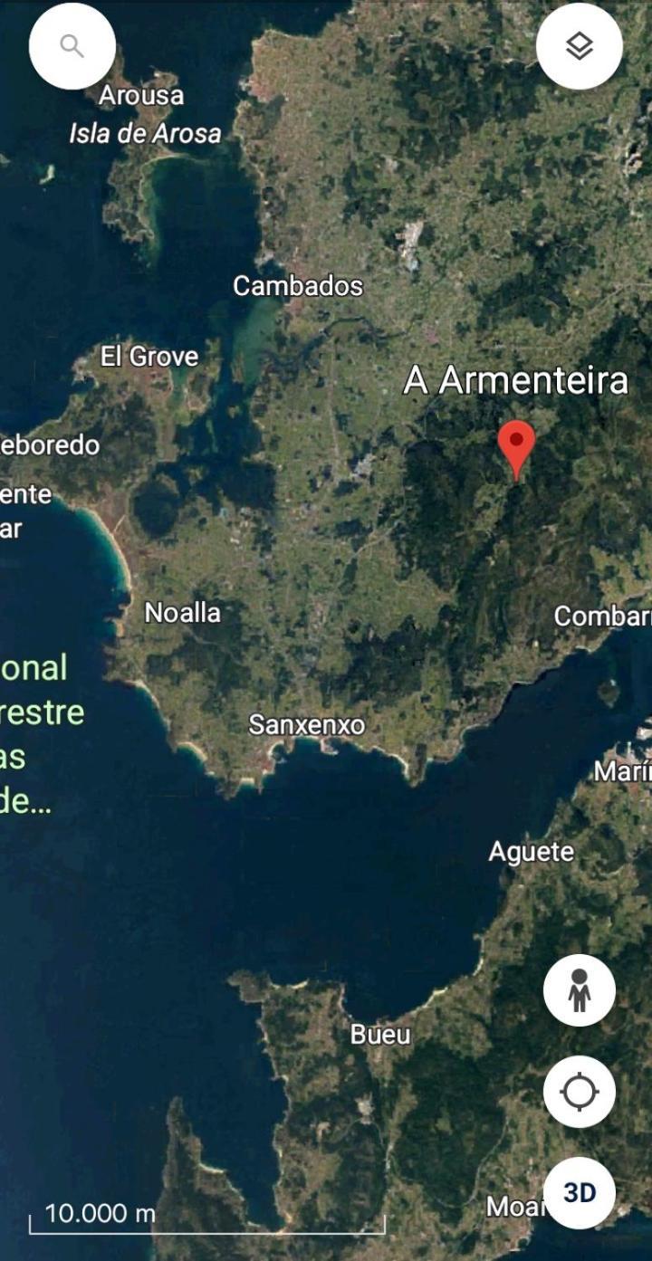 Habitacion Cama Matrimonial En A Armenteira Gil Εξωτερικό φωτογραφία